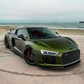 Audi R8 Carbon Fiber Artisan Front Lip buy in USA