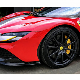 Ferrari Sf90 Carbon Fiber Front Bumper Trim buy in USA