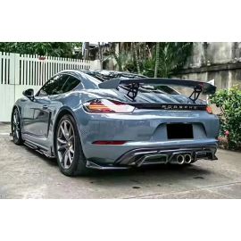 Porsche 718 Cayman/Boxster Carbon Fiber Rear Diffuser (2016-2023) buy in USA