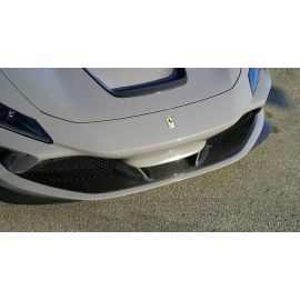 Ferrari F8 Tributo Carbon Fiber Front Bumper Lip Cover buy in USA