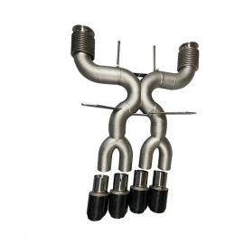 McLaren 765LT Titanium Straight Pipe Exhaust System buy in USA