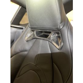 Toyota Supra MK5 Carbon Fiber Seat Trim buy in USA