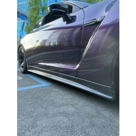 Nissan GTR Carbon Fiber Side Skirt Extension buy in USA