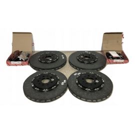 Ferrari 488 Brake Disks Rotors + Pads Set Ceramic buy in USA