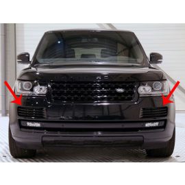 Range Rover L405 (2013 - 2017) - 'Black Design Pack' Front Bumper Grills Gloss Black (pair) buy in USA