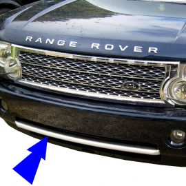 2010 Look Front Bumper Trim Strip for the Range Rover (titan silver) buy in USA