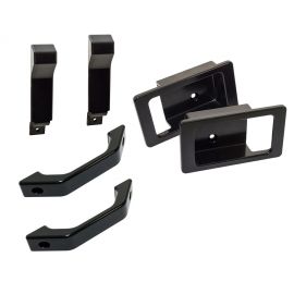 Land Rover Defender - Croytec Billet Aluminium Interior Door Set black buy in USA