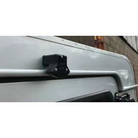 Land Rover Defender - Billet Aluminium Windscreen Washer Jet Front & Rear silver/grey/black buy in USA