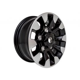 Land Rover Defender - 16" x 7" OEM Style 70th Anniversary Sawtooth Alloy Wheel (Black/Polished) buy in USA