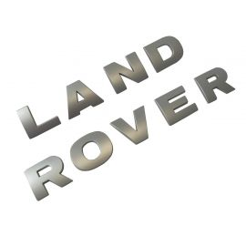 Land Rover Discovery - Silver 'LAND ROVER' Front Bonnet Lettering buy in USA