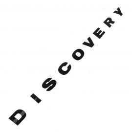 Land Rover Discovery - Black 'DISCOVERY' Front Bonnet Lettering buy in USA