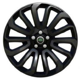 Range Rover L405 (2013+) - 22" 7 Split Spoke Black Finish Style 16 Alloy Wheel buy in USA