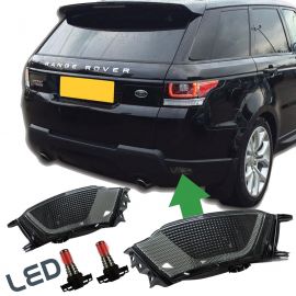 Range Rover Sport (2014+) - Rear Bumper Smoked Fog Lamps (pair) buy in USA