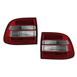 Porsche Cayenne 955 - Rear LED Tail Lights (red/clear) style 1 buy in USA