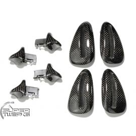 Porsche Carrera 997 (GEN1/2) - Carbon Fibre Seat Release Handles (set of 4) buy in USA