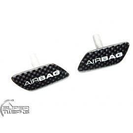 Porsche Carrera 997 (GEN1/2) - Carbon Fibre Airbag Emblem (left and right) buy in USA