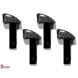 Maserati GranTurismo/GranCabrio - Carbon Fibre Seat Release Handles Complete (including the frames) 4-pieces buy in USA