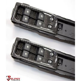 Maserati Quattroporte - Carbon Fibre Window Switch Units (left and right) front buy in USA