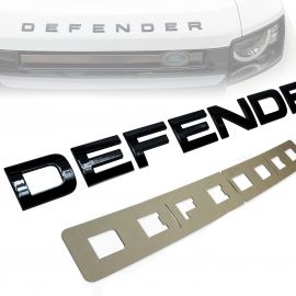 Land Rover Defender (2020+) - Bonnet Lettering Kit (gloss black) buy in USA