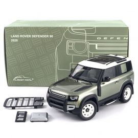 Land Rover Defender 90 2020 Pangea Green 1:18 Scale Model by Almost Real buy in USA