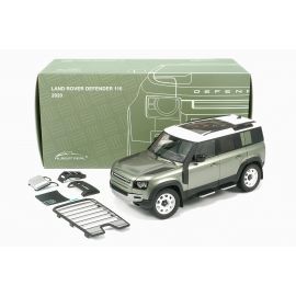 Land Rover Defender 110 2020 Pangea Green 1:18 Scale Model by Almost Real buy in USA