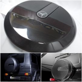 Carbon Rear Spare Tire Cover for Mercedes Benz G-Class W463 G55 G65 G63 buy in USA