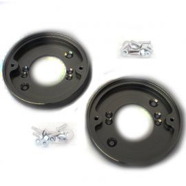 Land Rover Defender - Billet Aluminium 95mm Light Plinth (pair) black slim version buy in USA