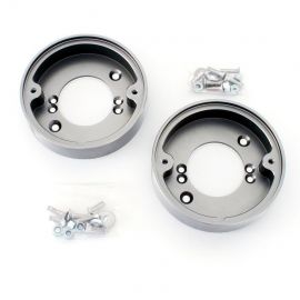 Land Rover Defender - Billet Aluminium 95mm Light Plinth (pair) silver regular version buy in USA