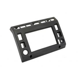 Land Rover Defender (TD5) - Double Din Dash Sat Nav Head Unit Fascia Panel Kit matte black buy in USA