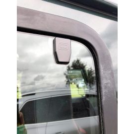 Land Rover Defender - Billet Aluminium Sliding Window Catch Covers (pair) buy in USA