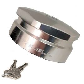 Land Rover Defender (TDI/200TDI/300TDI) - Billet Aluminium Fuel Cap silver buy in USA