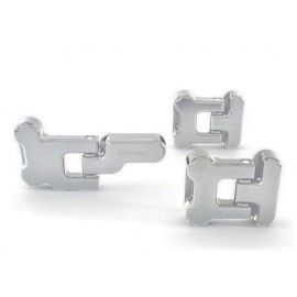 Land Rover Defender - Billet Aluminium Exterior Rear Door/Tailgate Hinges (set of 3) silver buy in USA