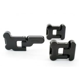 Land Rover Defender - Billet Aluminium Exterior Rear Door/Tailgate Hinges (set of 3) black buy in USA