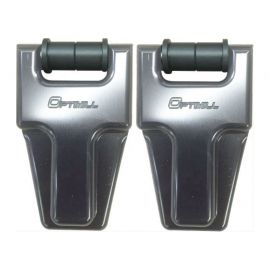 Land Rover Defender - Billet Aluminium Exterior Bonnet Hinges (pair) silver buy in USA