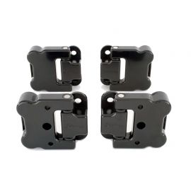 Land Rover Defender 90 - Billet Aluminium Exterior Front Door Hinges (set of 4) black buy in USA