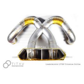 Lamborghini Aventador LP700-4 - DMC 'Molto Veloce' Titanium Exhaust System buy in USA