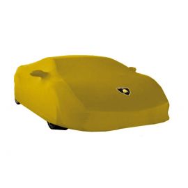 Lamborghini Aventador - Indoor Cover (yellow with piping) buy in USA