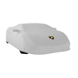 Lamborghini Aventador - Indoor Cover (white with piping) buy in USA