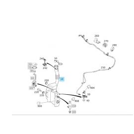 ORIGINAL MERCEDES-BENZ SCHEIBENWASCHBEHÄLTER GLK buy in USA