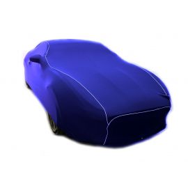 Jaguar XK/XKR (2006+) - Custom Indoor Car Cover (blue with piping) buy in USA