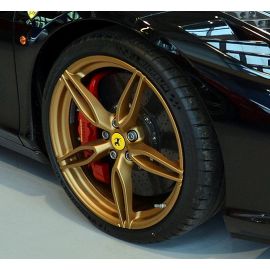 Ferrari - 20 458 Speciale Aperta Alloy Wheel Set matte gold (to fit Ferrari 458 Italia/Spider) buy in USA