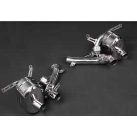 Ferrari F12 - Capristo Stainless Steel Exhaust System (with Bypass Valves) remote control included buy in USA