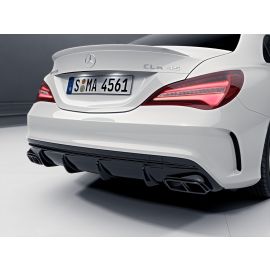 Original Mercedes-Benz CLA45 AMG Heckdiffusor Nightpaket Chrom CLA 117 Umrüstsatz buy in USA