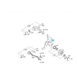 Original Mercedes-Benz Achsschenkel rechts vorne E-Klasse 212 buy in USA