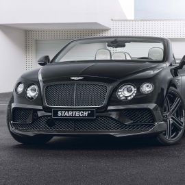 Bentley Continental GT/GTC 2012+ - STARTECH Carbon Fibre Front Skirt Add-on Part buy in USA