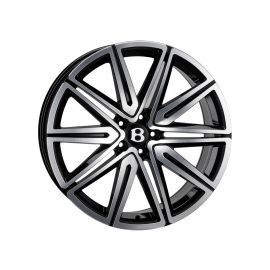 Bentley Continental GT/GTC - 21 SSR II Speed Style Wheel Set (Jet Black Polished) buy in USA