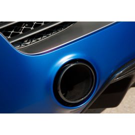 Audi R8 (V10 Plus) - Black Chrome Exhaust Tailpipe Tips (upgrade kit) buy in USA