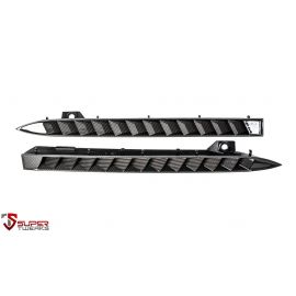 Audi R8 - Carbon Fibre Exterior Rear Engine Vents (pair) coupe models buy in USA