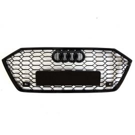 RS7 Black Front Bumper Radiator Grille for Audi A7 C8 4K (2018) buy in USA