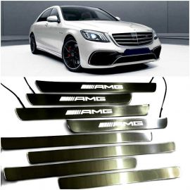 Illuminated AMG Door Sills for Mercedes Benz S Class W222 buy in USA